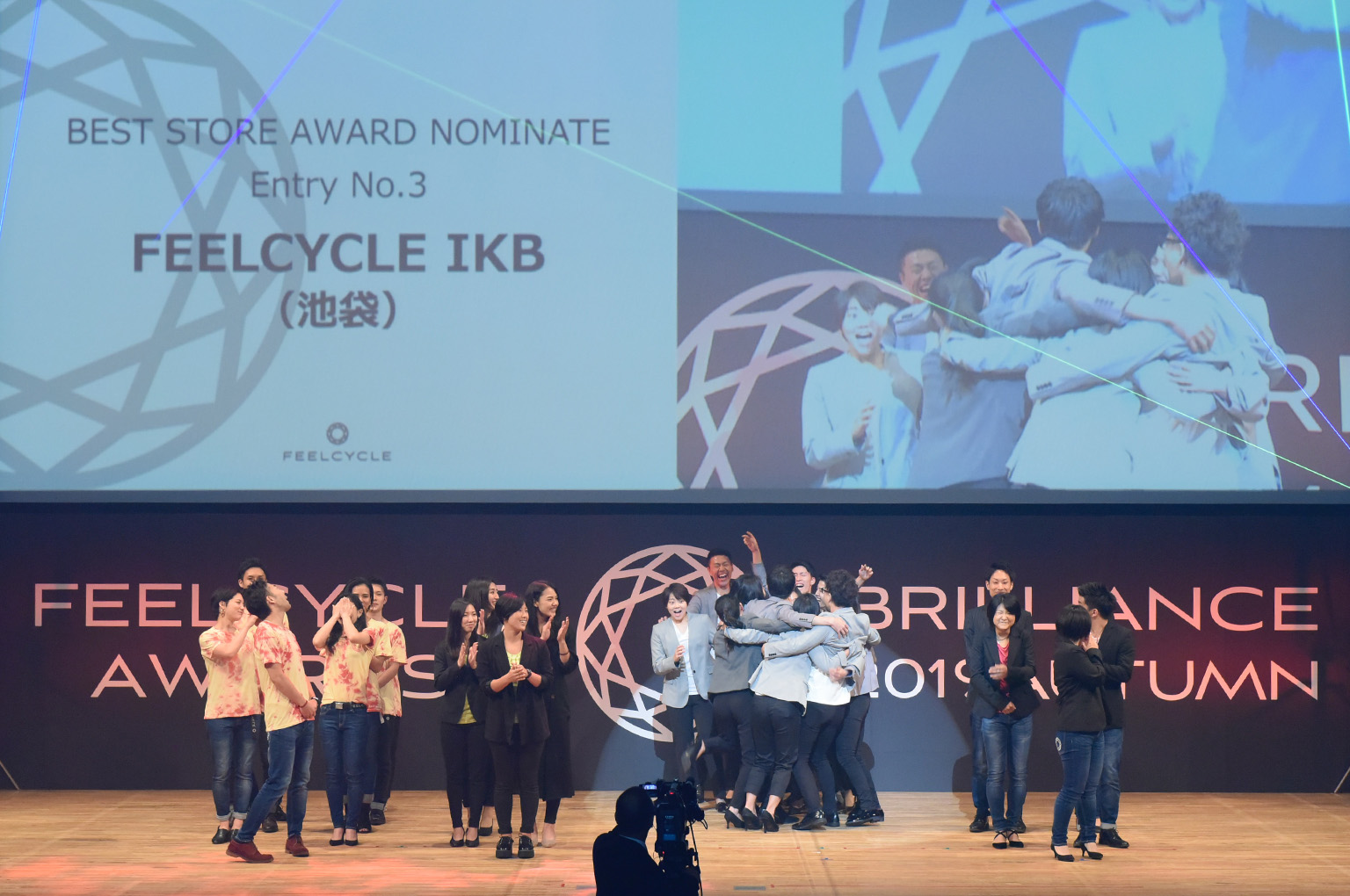 FEELCYCLE AWARDS BRILLIANCEの写真